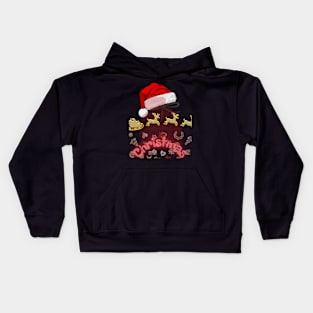 Santa Christmas Kids Hoodie